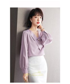 シャツ・ブラウス | ブラウス シャツ レディース 秋 冬 長袖 トップス 羽織り 上品 40代 30代 20代 おしゃれ キレイめ 可愛い 着痩せ お出かけ 旅行 上品 お出かけ オシャレ