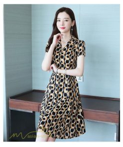 ミディアム | ワンピース レディース 着痩せ 半袖 膝丈 ミディアムワンピース ファッション ミディアムワンピース 夏 Vネック サマーワンピース 上品 日常感 大きいサイズ