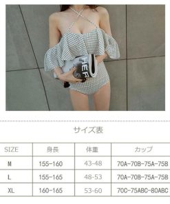 ビキニ | セクシー リゾート フリル 水着レディース 谷間 水着 ワンピース 水着 オールインワン
