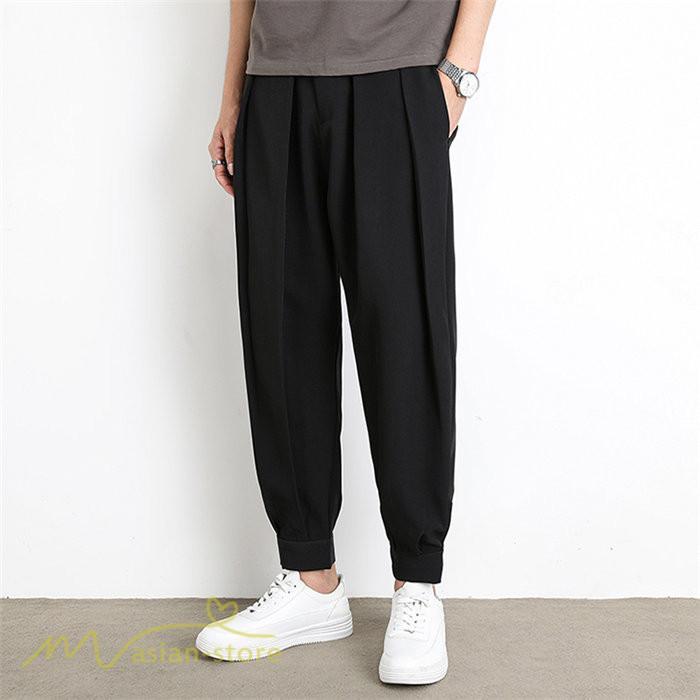 チノパン | テーパードパンツ メンズ 無地 ロング丈 夏新作 サマーパンツ 上品 ウエストゴム テーパード 春 夏 カジュアルパンツシンプル 上品 おしゃれ 秋 メンズスタイル