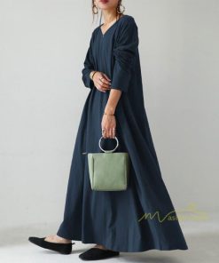 マキシ | ワンピース レディース 秋 ロングワンピース マキシワンピース 体型カバー ゆったり マキシ丈 秋冬 通勤着 可愛い 20代 トレンド 40代 30代 韓国風 50代