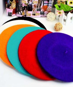 ベレー帽 | ベレー帽ニット/レディース帽子秋冬帽子レディースベレー帽全14色イエロー