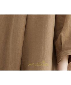 送料無料SALE | 夏ワンピース 五分袖 麻ワンピース Aラインワンピース 大きめ ゆったり 無地 Vネック ミモレ丈 ロングワンピース 女っぽい 通学通勤 30代40代 可愛い 大人