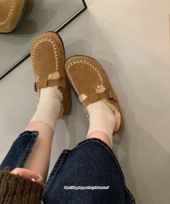 ローファー | モカシン レディース モカシンシューズ カジュアルシューズ 内ボア ファー シンプル ぺたんこ 秋 冬 柔らかい あったか 痛くない もふもふ 2022新作