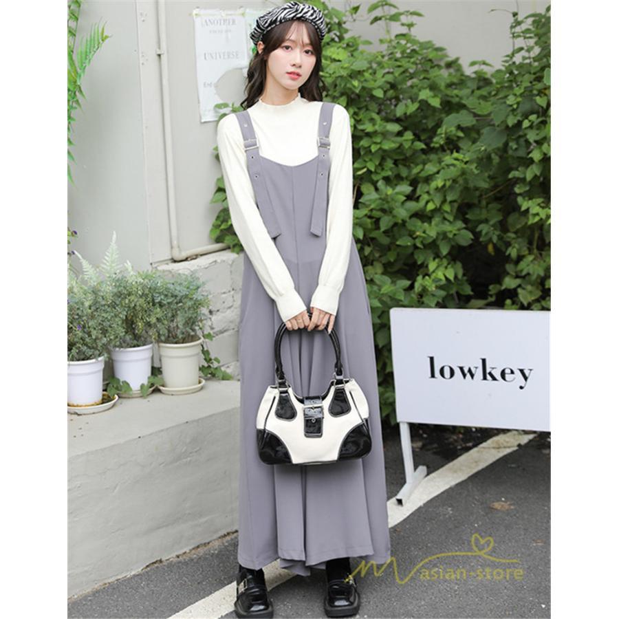 オーバーオール サロペット | サロペット 夏秋物 オーバーオール オールインワン ガウチョパンツ ワイドパンツ スカーチョ レディース 無地 送料無料 調整可 20代30代40代 可愛い 着痩せ