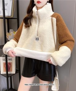 パーカー | スウェット トレーナー トップス 長袖 クルーネック 丸首 大きいサイズ 韓国 トップス おしゃれ 着やせ 通学 人気 ポア ゆったり 暖かい 秋冬 可愛い 新品