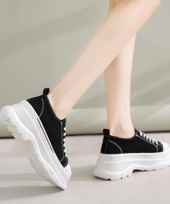 シューズ | 厚底スニーカー ローカット靴 レディース