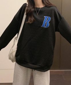 Tシャツ・カットソー | スウェット 英字ロゴ トレーナー 長袖