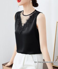 キャミソール タンクトップ | タンクトップ レディース 秋 秋服 レイヤード インナー ノースリーブ 重ね着 夏秋物 ベーシック しわにくい とろっと滑らかな肌触りの落ち感素材 Vネック