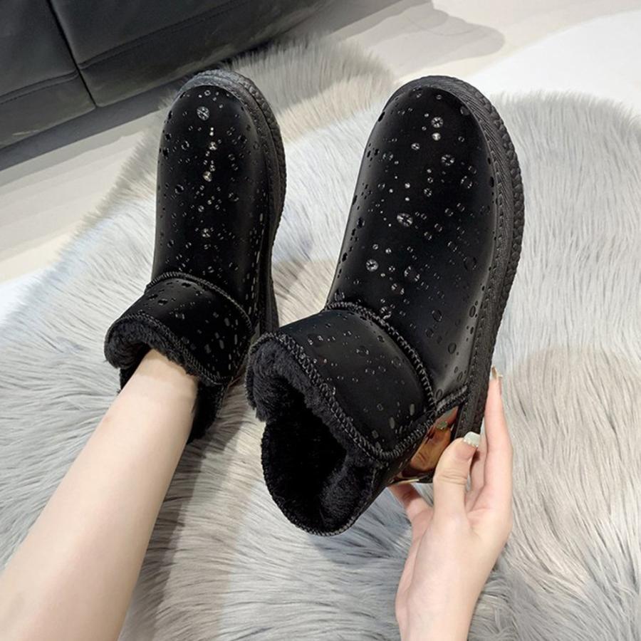 ムートンブーツ | 裏起毛 ショートブーツ