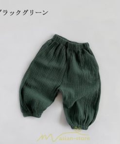 衣装 服 | 子供服 パンツ ベビー ズボン 保育園 男の子 女の子 男女兼用 子ども服 こども服 夏 カジュアル キッズ コットン 2022年新作 長ズボン 韓国風