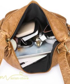 女性用バッグ | ショルダーバッグ レディース 合革 レザー 肩掛け 斜めがけ 斜め掛け 撥水 バッグ ２タイプ選べる シンプル 多機能 出張 女性用 クラッチバッグ 2way 大容量