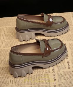 ローファー | 厚底 靴 オフィス 学生 通勤 通学 カジュアル パンプス 太ヒール 春 夏 秋 冬 学生靴 送料無料 コンフォート 学校 フォーマル 疲れにくい 痛くない