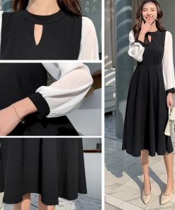 ワンピース | レディース 切り替えワンピ長袖