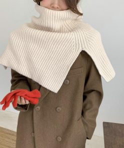 マフラー | タートルネック ニットウォーマー 韓国風