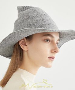 レディース | 帽子 ハット ハロウィン コスプレ 宴会 余興 魔女 魔法使い 美魔女 仮装 パーティーグッズ 演劇 体育祭 イベント 学園祭 黒 文化祭 グレー 青 赤