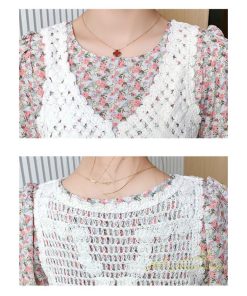 ワンピース | マタニティ 2点セット シフォン レディース マタニティウェア ママ服 妊婦服 産前 薄手 カジュアル 膝丈 産後 かわいい