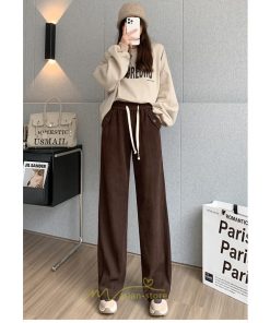 チノ・テーパード・ジョガー・スキニーパン | ワイドパンツ レディース 冬 秋 黒 きれいめ ワイドパンツルック ボトムス ウエストゴム  10代20代30代40代50代 着痩せ カジュアル ゆったり 体型カバー