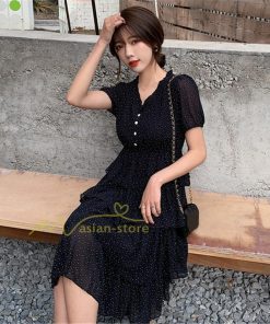 マキシ | ワンピース レディース 40代 膝丈ワンピース 春夏 半袖 シフォンワンピース 通勤OL オシャレ結婚式ドレス Vネック 20代30代 きれいめ 上品 着痩せ Aライン