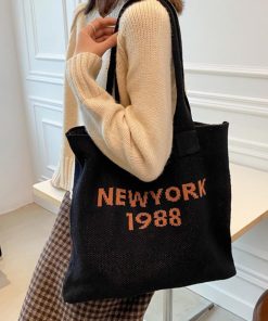 トートバッグ | ニット レディース 秋冬