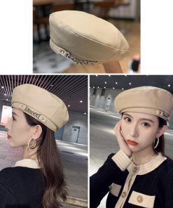 ベレー帽 | 帽子 レディース チェーン付き