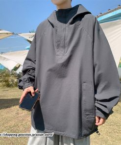 パーカー ジャケット コート | パーカー メンズ シンプル 秋 冬 コーデ 薄手 ゆったり 体型カバー フード付き カッコウイイ 大きいサイズ 秋物 トップス 長袖 プルオーバー トレーナー