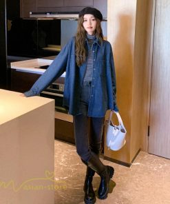 デニムコート | ジャケット デニムジャケット レディース ジャケット デニム おしゃれ ゆったり 長袖 カジュアルジャケット トップス 上品 通学 春秋 ジーンズ ベーシック 通勤