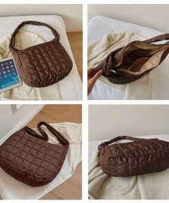 トートバッグ | キルトショルダーバッグダウン風レディース