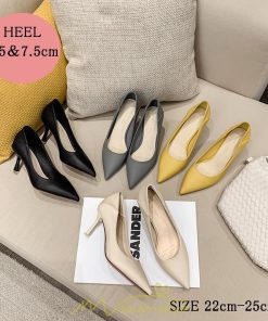 パンプス | 痛くない ハイヒール 黒 黄色 歩きやすい ポインテッドトゥ 5.5cm7.5cm 冠婚葬祭 脱げない 軽量 走れる リクルート OL 通勤 シューズ レディース 面接
