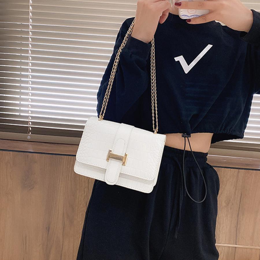 ショルダーバッグ | クロコ型押 レディース