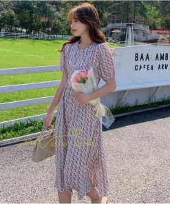 マキシ | ワンピース レディース 40代ワンピース 春夏 半袖 シフォンワンピース 無地 マキシワンピース 丸首 オシャレ 通勤 結婚式ドレス 大人 50代 30代 お出かけ 2022