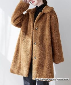 コート・ジャケット | ボアコート レディース アウター 秋冬 春 ボア 暖かい 防寒防風 コート ジャケット 長袖 あったか ふわふわ 無地 ボタン チェスターコート 大人 30代 ポケット