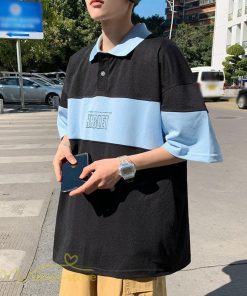 Tシャツ | ポロシャツ メンズ トップス シンプル メンズスタイル ポロ 夏新作 半袖 大きいサイズ 上品 カジュアルシャツ 英字 メンズファッよん 夏 カッコウイイ