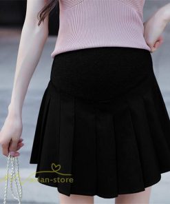スカート | ミニマタニティウェア レディース プリーツ可愛い 夏 マタニティきれいめ マタニティ マタニティ ウエスト調整 おしゃれ