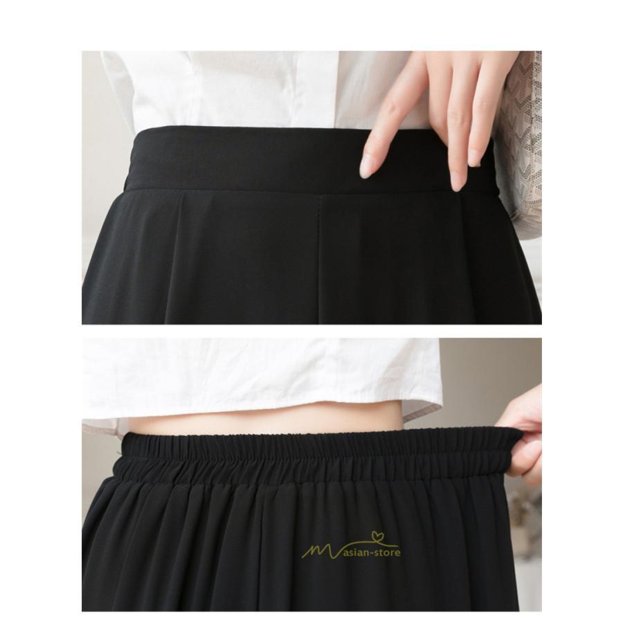 ワイドパンツ | ロングパンツ リラックス ガウチョパンツ レディース ボトムス ストレート シンプル カジュアル 着痩せ 春夏 長ズボン 20代30代40代 新作 ゆったり
