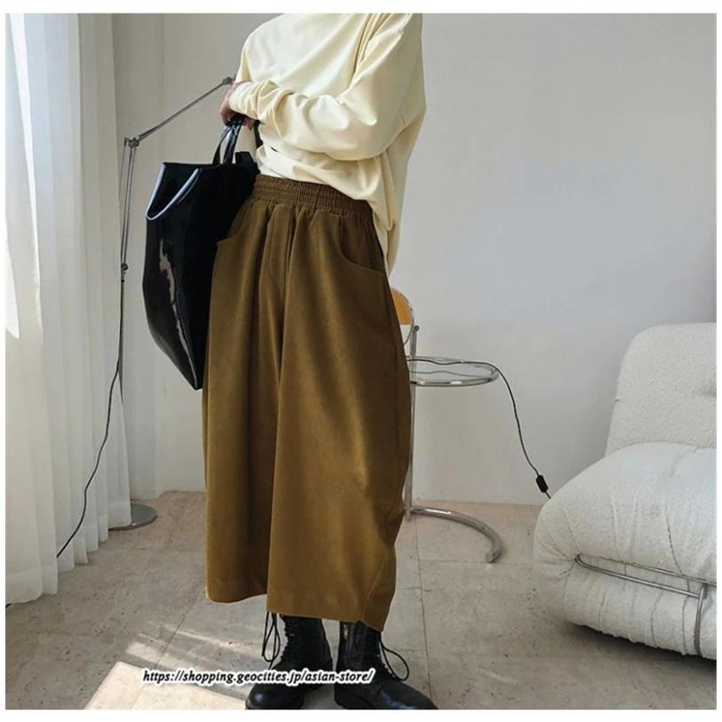 ワイドパンツ | バルーンパンツ コクーンパンツ パンツ ボトムス レディース 夏秋物 ロングパンツ 九分丈 ウエストゴム 通学通勤 20代50代 無地 大人 ボールパンツ