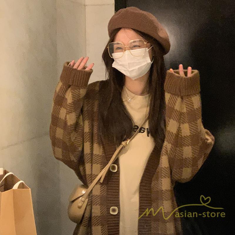 カーディガン | ニットレディース 2022秋冬 羽織り ニット アウター セーター フロントボタン 長袖 20代50代 トップス 大人 秋ニット 通学通勤