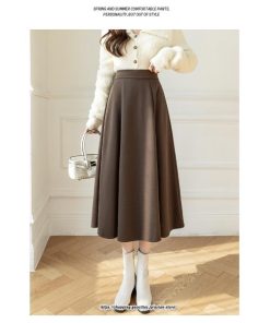 スカート | ロング秋 冬 レディース ボトムス ロング Aライン防寒 あったか 冬 暖か あたたか 秋冬 厚手 40代 30代 ラシャ 送料無料 50代