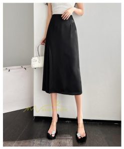 スカート | プリーツロング 春 夏 秋 マキシ ハイウエスト 着回し 20代30代40代 通勤通学 お出かけ エレガント カジュアル フェミニン 着痩せ オフィス