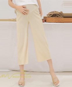 パンツ レギンス | マタニティパンツ 7分丈 レディース 着痩せ ゆったり マタニティウェア サマーパンツ カジュアル ウエスト調整 妊婦 産前 新作 きれいめ 夏 パンツ おしゃれ