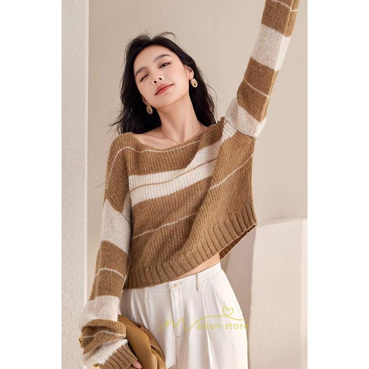 ニット・セーター | ニット トップス セーター レディース 女性 OL 学生 大学生 高校生 シンプル 安い カジュアル おしゃれ お洒落 着回し 定番 服 通学 かわいい 通勤