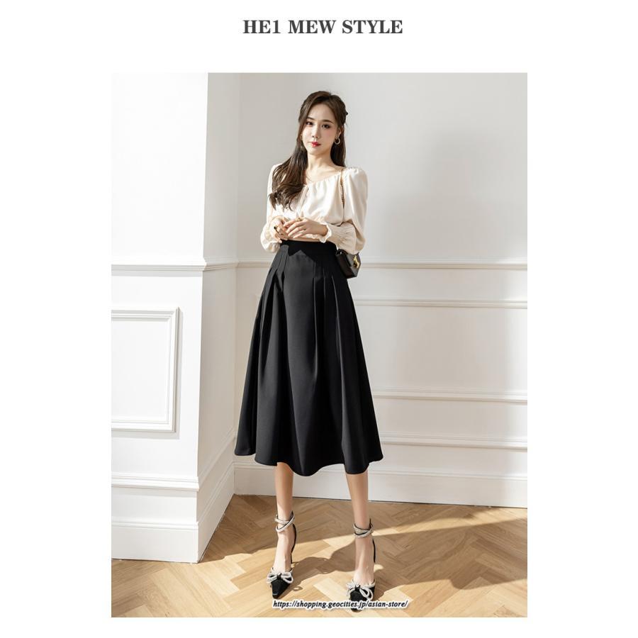 スカート | ロング丈 ミモレ丈 フレアロングAライン通勤 20代 30代 40代 50代 コーデ 着痩せ 高見え 送料無料 きれいめ