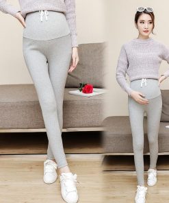 マタニティ | マタニティパンツ スキニーパンツ レギンス お出かけ ストレッチパンツ 秋服 レディース 産前産後 ウエストリボン付き 秋パンツ 腹包み 調整可