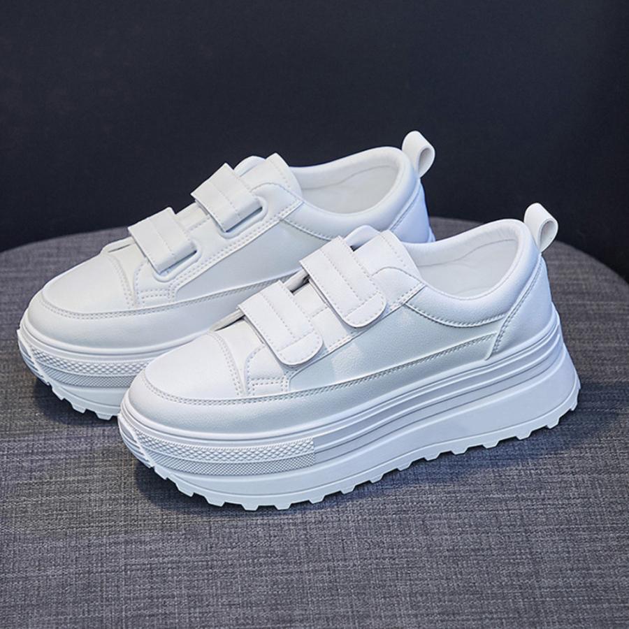 ショートブーツ | 厚底スニーカー韓国風ボリュームソール春夏