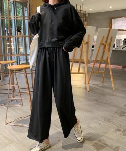 キャミソール | セットアップ 部屋着 フード付き レディース 無地 パンツセット スウェットパーカー 体型カバー ルームウェア シンプル