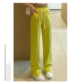 ワイドパンツ | ロングパンツ リラックス ガウチョパンツ レディース ボトムス ストレート シンプル カジュアル 着痩せ 春夏 長ズボン 新作 ゆったり 20代30代40代