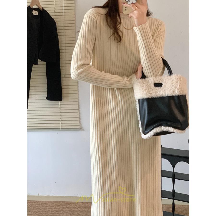ニットワンピース | レディース 冬 きれいめ ニットフレア ロング おしゃれ 秋冬 送料無料 20代30代40代50代 可愛い おしゃれ 同窓会 通勤 女子会 デート