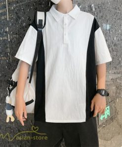 Tシャツ | ポロシャツ メンズ 切り替え メンズシャツ 半袖 カジュアル シンプル 無地 ポロ プルオーバー 夏新作 カッコウイイ トップス 半袖サマーシャツ 夏服