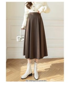 スカート | ロング秋 冬 レディース ボトムス ロング Aライン防寒 あったか 冬 暖か あたたか 秋冬 厚手 40代 30代 ラシャ 送料無料 50代