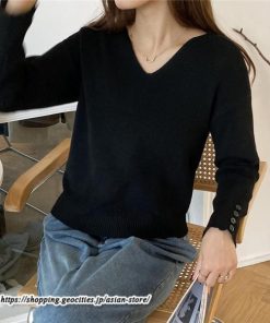 ニット・セーター | カットソー ニット レディース リブニット 長袖 秋冬 春 トップス スリム ストレッチ インナー 無地 長袖カットソー 長袖ニット 通学通勤 プルオーバー 着痩せ